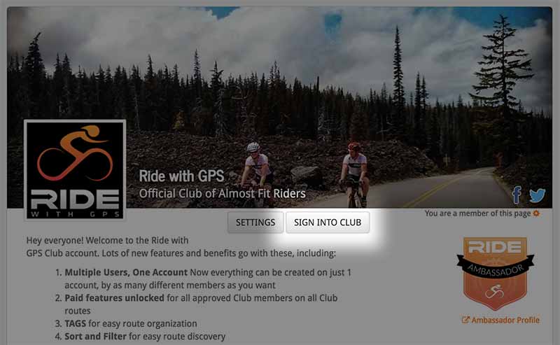Club Account for Event Organizers - Ride With GPS HelpRide With GPS Help